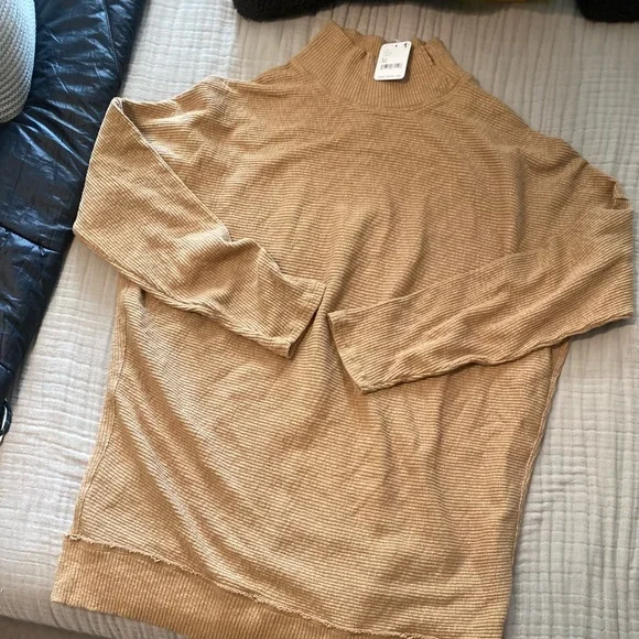 Free People Casey Tunic Dress in Tiger Eye NWT - Picture 5 of 5